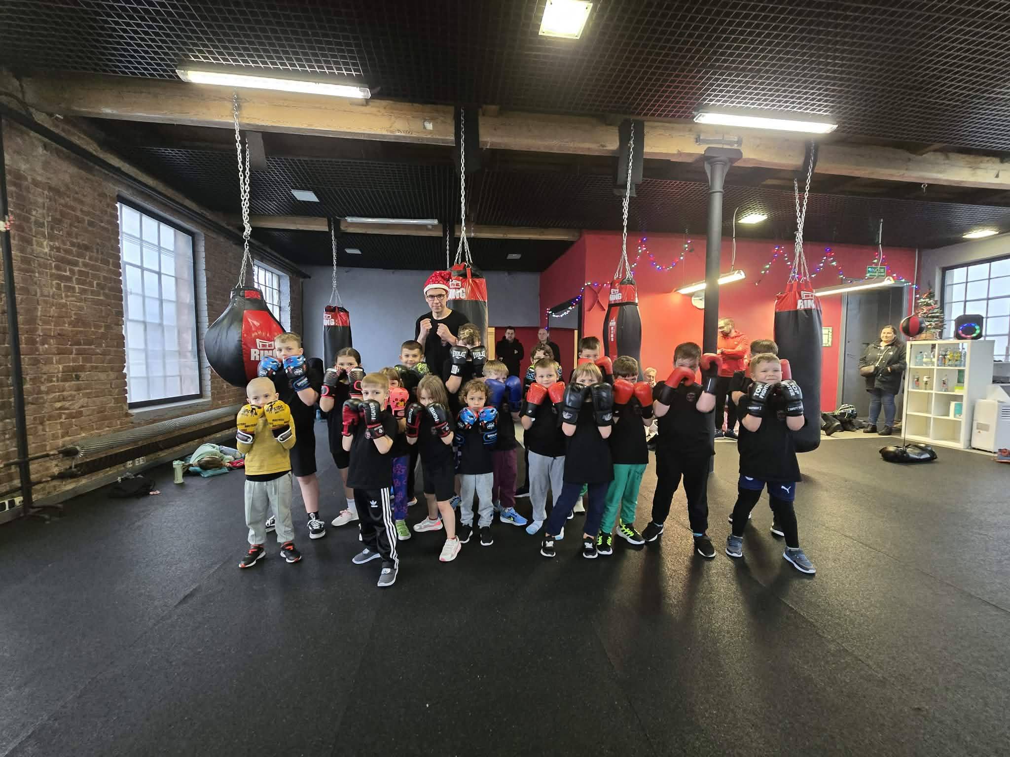 Trening w klubie Lider Boxing